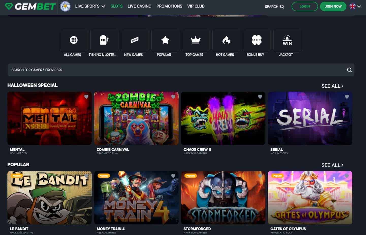 GEMBET สล็อตเว็บตรง Casino Online
