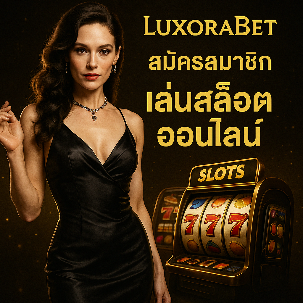LuxoraBet ประตูสู่โลกแห่งความสนุกที่เหนือระดับในวงการ สล็อต