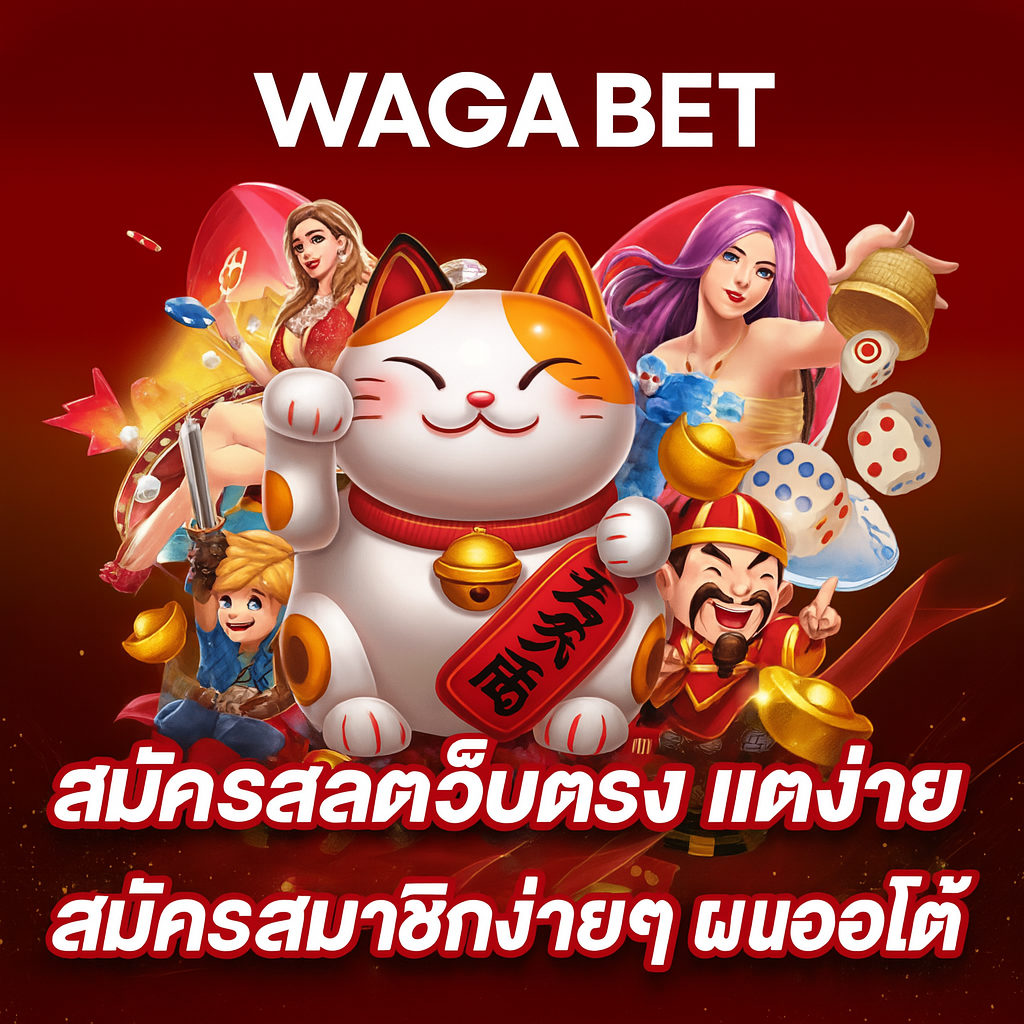 WagaBet ช่องทางใหม่ของนักล่ารางวัล ที่นี่คือคำตอบของคนรักสล็อตตัวจริง