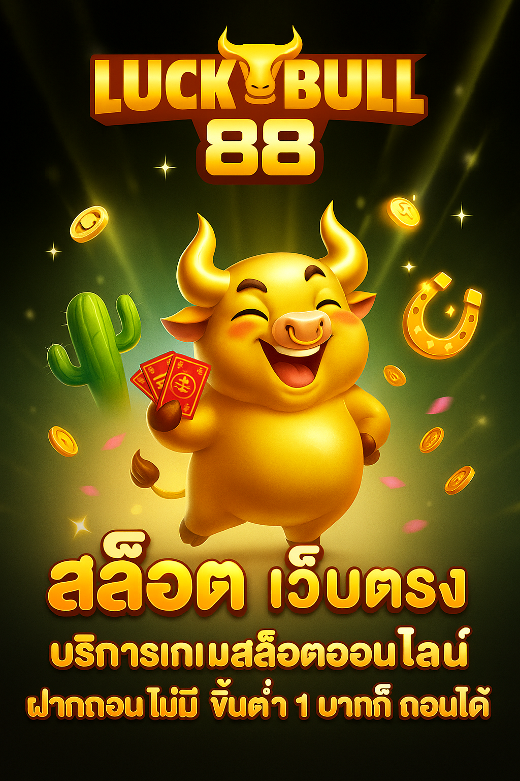 LuckBull88 ศูนย์รวมความบันเทิงจาก สล็อต ชั้นนำ บริการเหนือระดับ พร้อมระบบ สล็อตเว็บตรง ที่มั่นใจได้