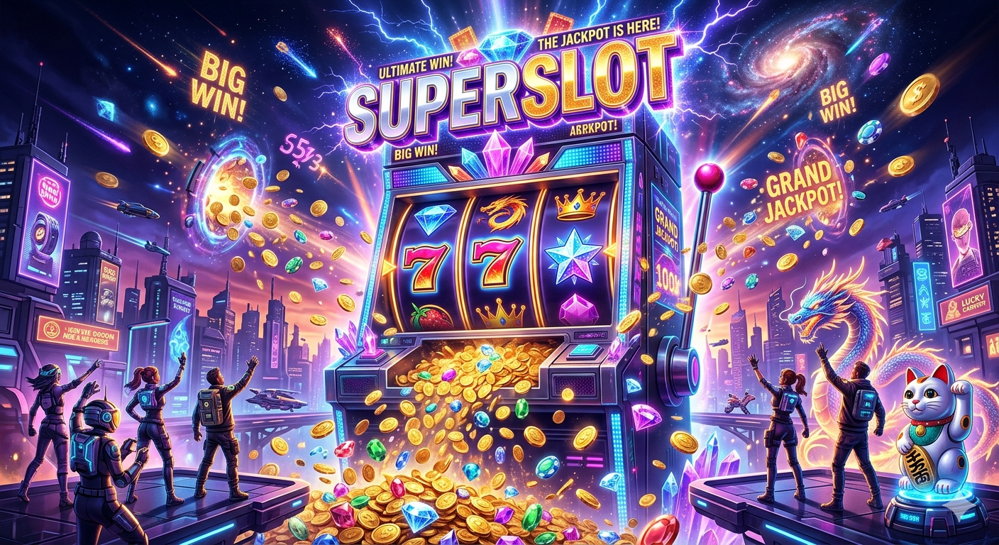 SUPERSLOT123 ใครที่กำลังหาเว็บสล็อตที่มัน ของแท้ แบบไม่จกตา ยุค 2026 